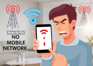 How to Fix No Mobile Network 