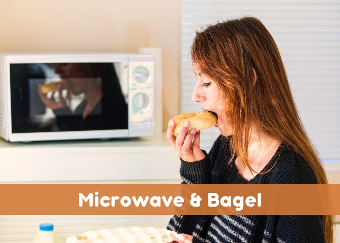 Microwave & Bagel 