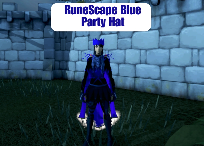 RuneScape Blue Party Hat $4,500