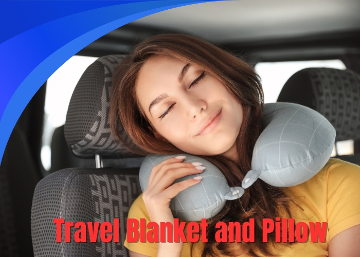 Travel Blanket and Pillow