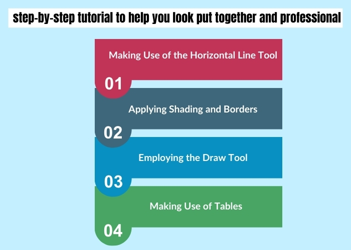 Here's a step-by-step tutorial to help you look put together and professional.