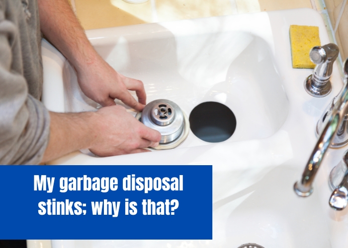 My garbage disposal stinks; why is that?